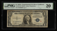 1935-A $1 Experimental Silver Certificate SC Block (PMG 20 VF) at PristineAuction.com