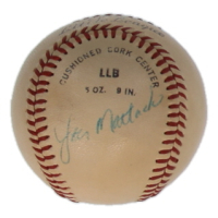 Jon Matlack Signed OLL Baseball (JSA) at PristineAuction.com