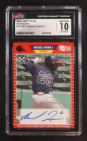 Michael Harris II 2021 Leaf XRC Pro Set Autographs #PS-MH1 RC (CGC 10 | Autograph Grade CGC 9) at PristineAuction.com