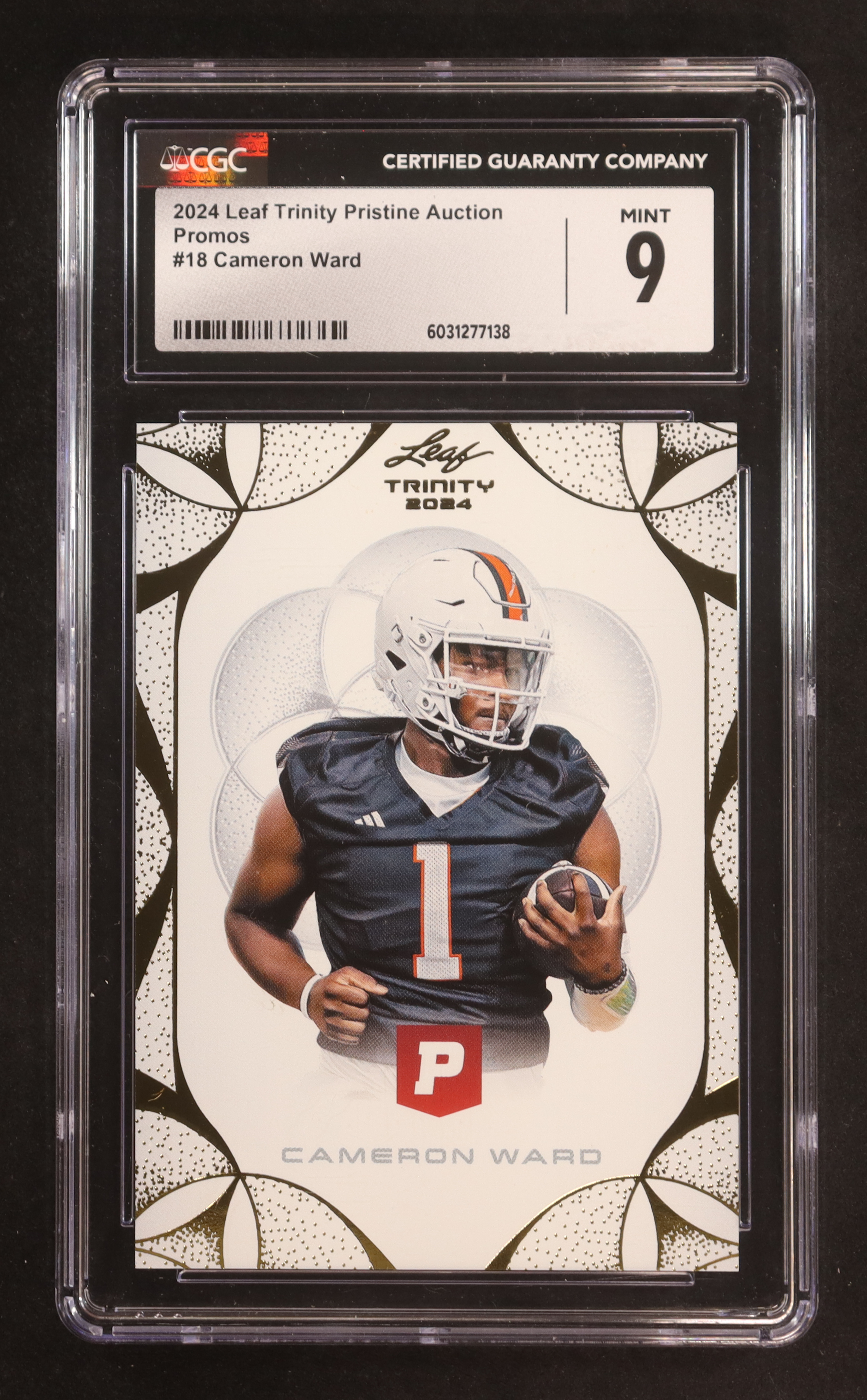 Cameron Ward 2024 Leaf Trinity X Pristine Auction Promos #18 RC (CGC 9) at PristineAuction.com Cameron Ward 2024 Leaf Trinity X Pristine Auction Promos #18 RC (CGC 9) at PristineAuction.com