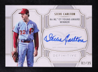 Steve Carlton 2020 Topps Definitive Collection Legendary Autographs #LACSC #02/35 at PristineAuction.com