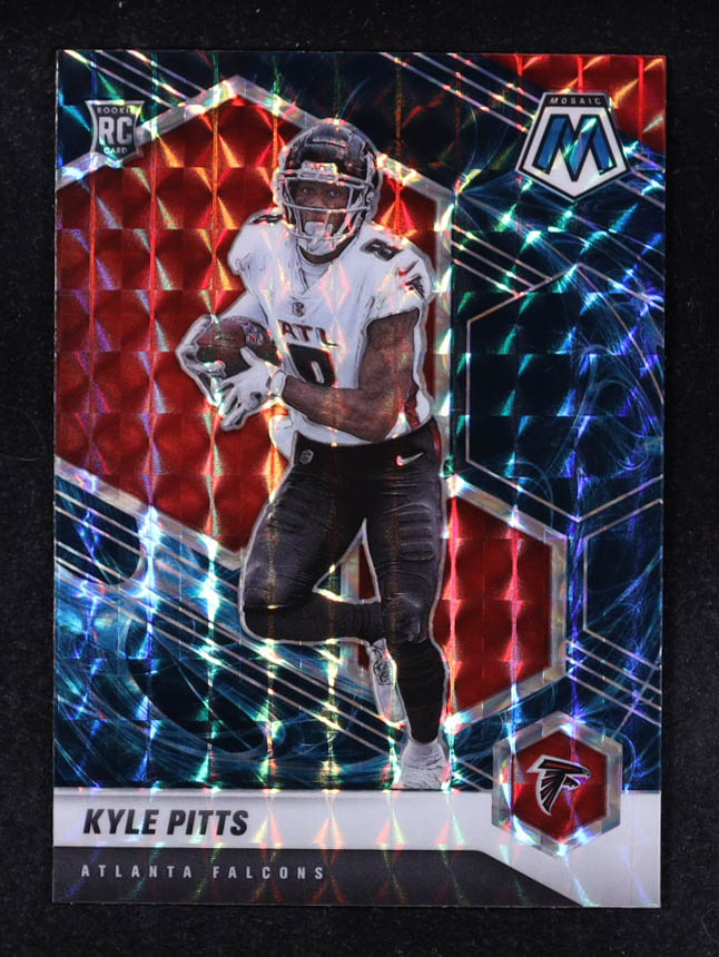 Kyle Pitts 2021 Panini Mosaic Mosaic Genesis #311 RC at PristineAuction.com Kyle Pitts 2021 Panini Mosaic Mosaic Genesis #311 RC at PristineAuction.com