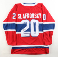 Juraj Slafkovsky Signed Jersey (PSA) at PristineAuction.com