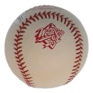 Bernie Williams Signed 1998 World Series Baseball (JSA) at PristineAuction.com Bernie Williams Signed 1998 World Series Baseball (JSA) at PristineAuction.com