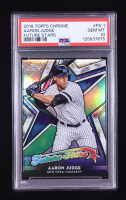 Aaron Judge 2018 Topps Chrome Future Stars Refractors #FS1 (PSA 10) at PristineAuction.com