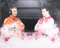 Urban Meyer & Ryan Day Signed Ohio State Buckeyes 24x30 Photo (PSA) at PristineAuction.com