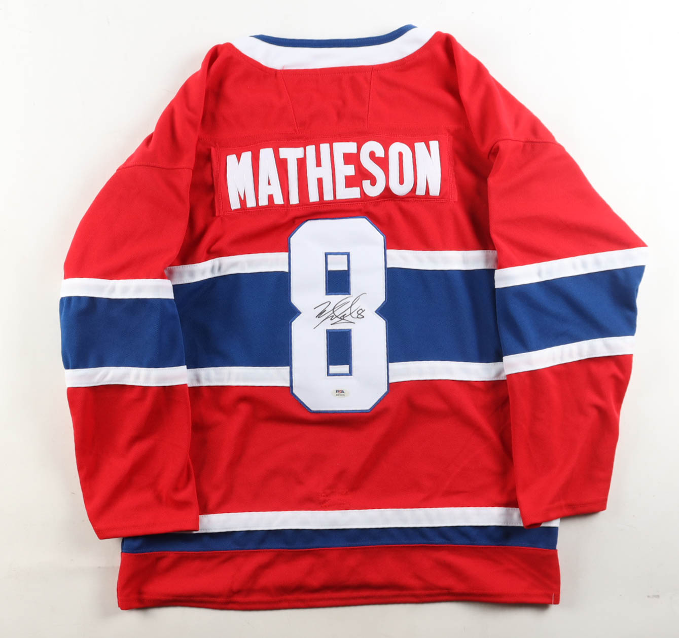 Mike Matheson Signed Jersey (PSA) at PristineAuction.com Mike Matheson Signed Jersey (PSA) at PristineAuction.com
