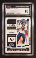 C.J. Stroud 2023 Panini Contenders Retail Season Ticket #40 RC (CGC 10) at PristineAuction.com