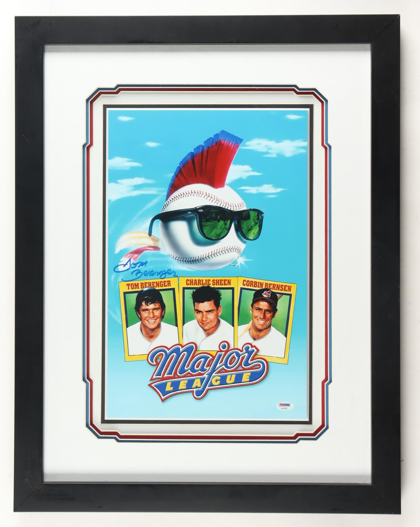 Tom Berenger Signed "Major League" Custom Framed Photo Display (PSA) at PristineAuction.com Tom Berenger Signed "Major League" Custom Framed Photo Display (PSA) at PristineAuction.com