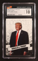 Donald J. Trump 2023 Leaf Special Release Prized Legend #05 (CGC 10) at PristineAuction.com