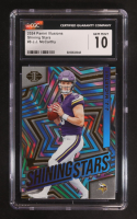 JJ McCarthy 2024 Panini Illusions Shining Stars #8 RC (CGC 10) at PristineAuction.com