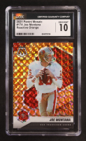 Joe Montana 2021 Panini Mosaic Reactive Orange #174 (CGC 10) at PristineAuction.com