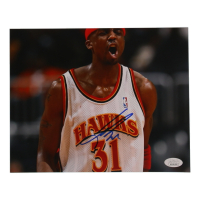 Jason Terry Signed Hawks 8x10 Photo (JSA) at PristineAuction.com