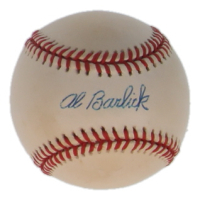 Al Barlick Signed ONL Baseball (JSA) at PristineAuction.com