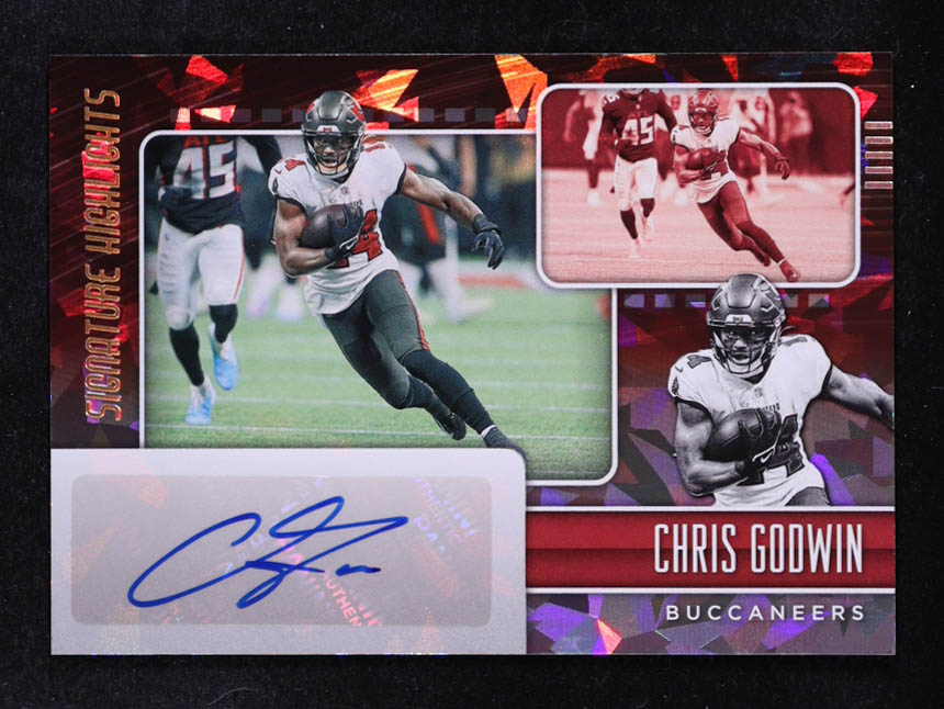 Chris Godwin 2022 Donruss Signature Highlights Ice #SH89 at PristineAuction.com Chris Godwin 2022 Donruss Signature Highlights Ice #SH89 at PristineAuction.com