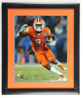 Travis Etienne Jr. Signed Clemson Tigers Custom Framed Photo Display (Sports Collectibles) at PristineAuction.com