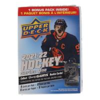 2021-22 Upper Deck Series 1 Hockey Blaster Box with (6) Packs at PristineAuction.com