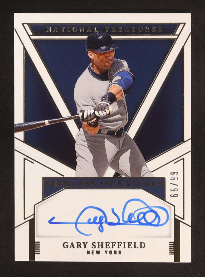 Gary Sheffield 2025 Panini National Treasures Peerless Signatures #13 #66/99 at PristineAuction.com Gary Sheffield 2025 Panini National Treasures Peerless Signatures #13 #66/99 at PristineAuction.com