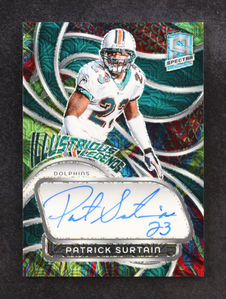 Patrick Surtain 2024 Panini Spectra Illustrious Legends Autographs Meta #16 #17/25 at PristineAuction.com Patrick Surtain 2024 Panini Spectra Illustrious Legends Autographs Meta #16 #17/25 at PristineAuction.com