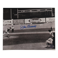 Jim Bunning Signed Phillies 8x10 Photo (UTR) at PristineAuction.com
