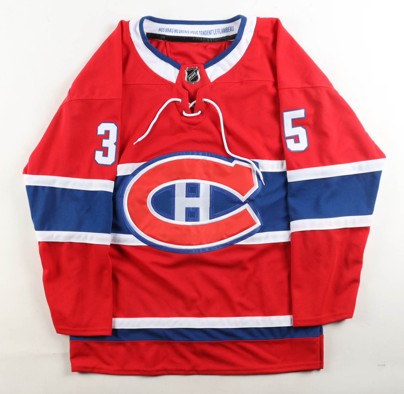 Sam Montembeault Signed Jersey (PSA) at PristineAuction.com Sam Montembeault Signed Jersey (PSA) at PristineAuction.com