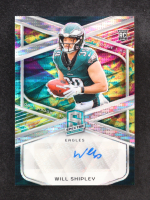 Will Shipley 2024 Panini Spectra Rookie Autographs Celestial #27 RC #26/75 at PristineAuction.com