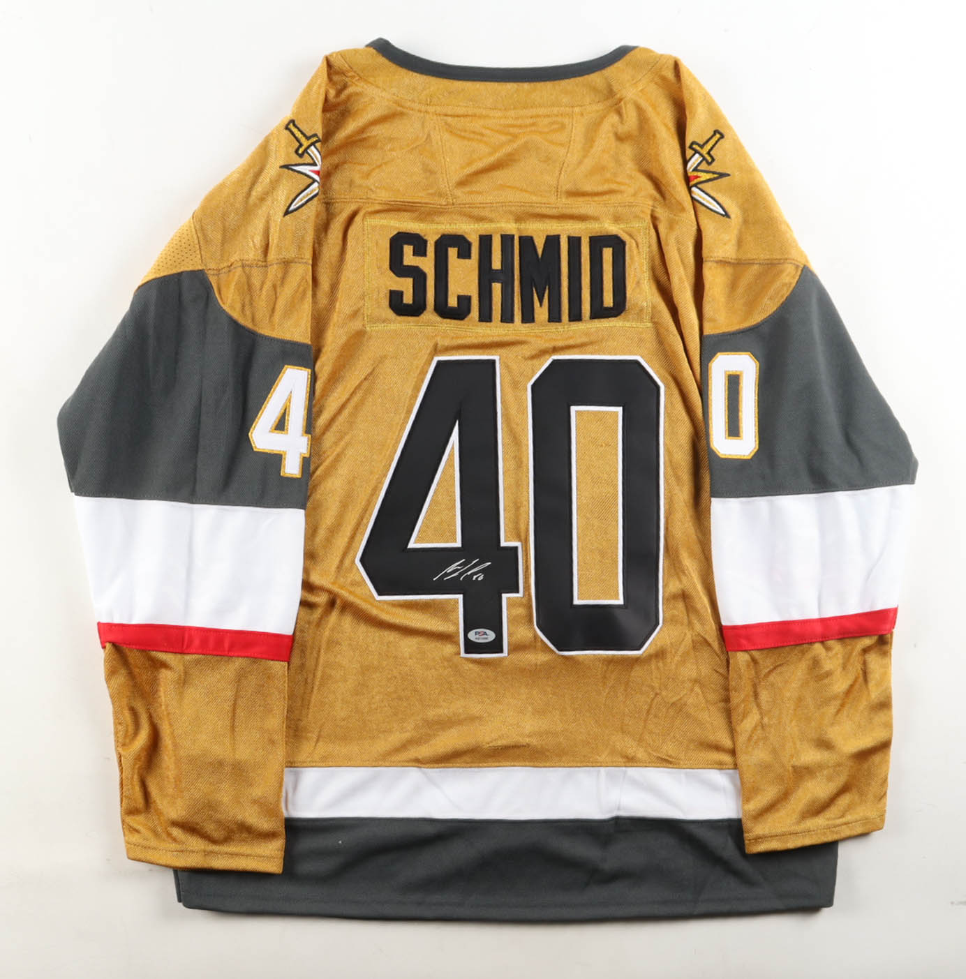 Akira Schmid Signed Jersey (PSA) at PristineAuction.com Akira Schmid Signed Jersey (PSA) at PristineAuction.com