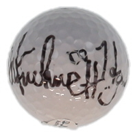 Kelli Kuehne & Hank Kuehne Signed Golf Ball (JSA) at PristineAuction.com