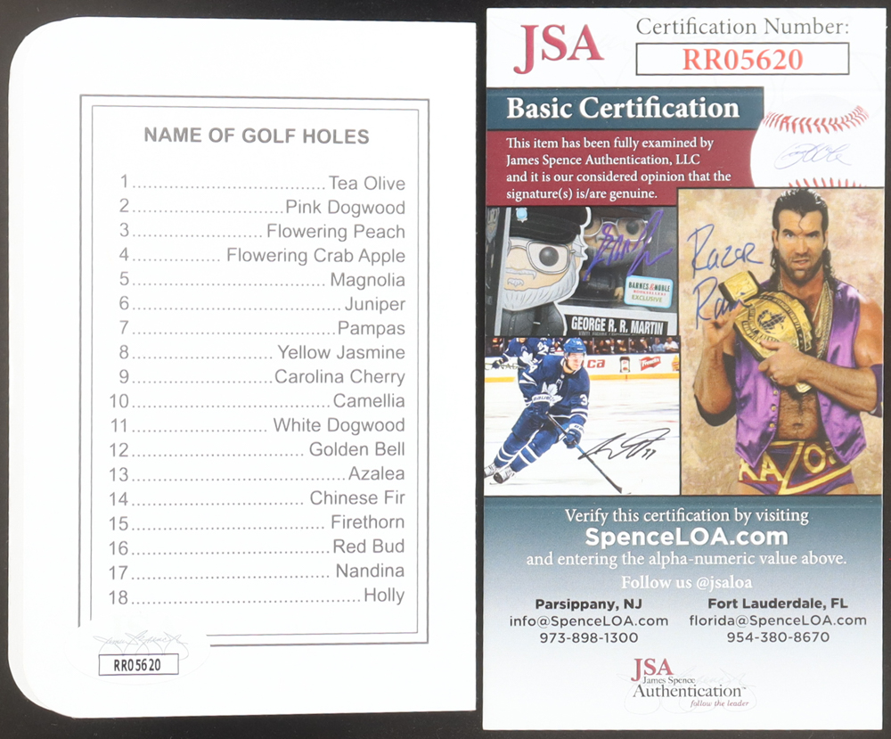 Gary Player Signed Augusta National Golf Club Scorecard (JSA) at PristineAuction.com Gary Player Signed Augusta National Golf Club Scorecard (JSA) at PristineAuction.com