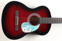 Ed Sheeran Guitar with Signed Custom Insert Pickguard (JSA) at PristineAuction.com