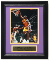 Shaquille O'Neal Signed Lakers Custom Framed Photo (Beckett) at PristineAuction.com