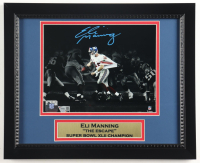 Eli Manning Signed Giants Custom Framed Photo (Fanatics) at PristineAuction.com