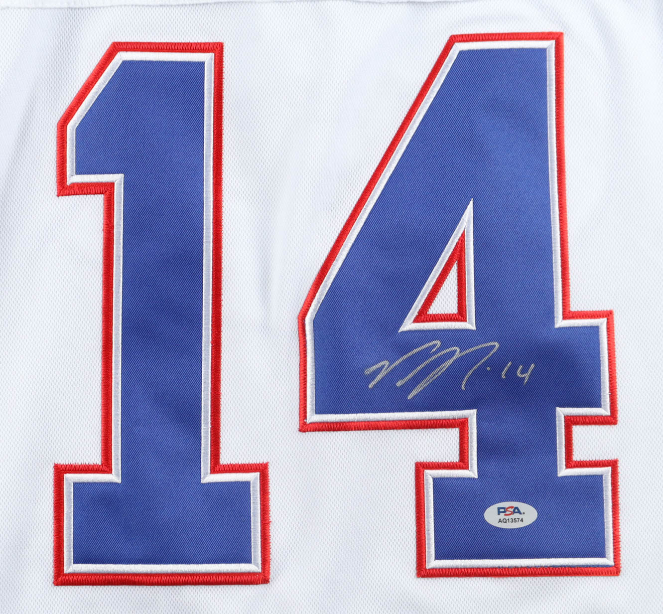 Nick Suzuki Signed Jersey (PSA) at PristineAuction.com Nick Suzuki Signed Jersey (PSA) at PristineAuction.com