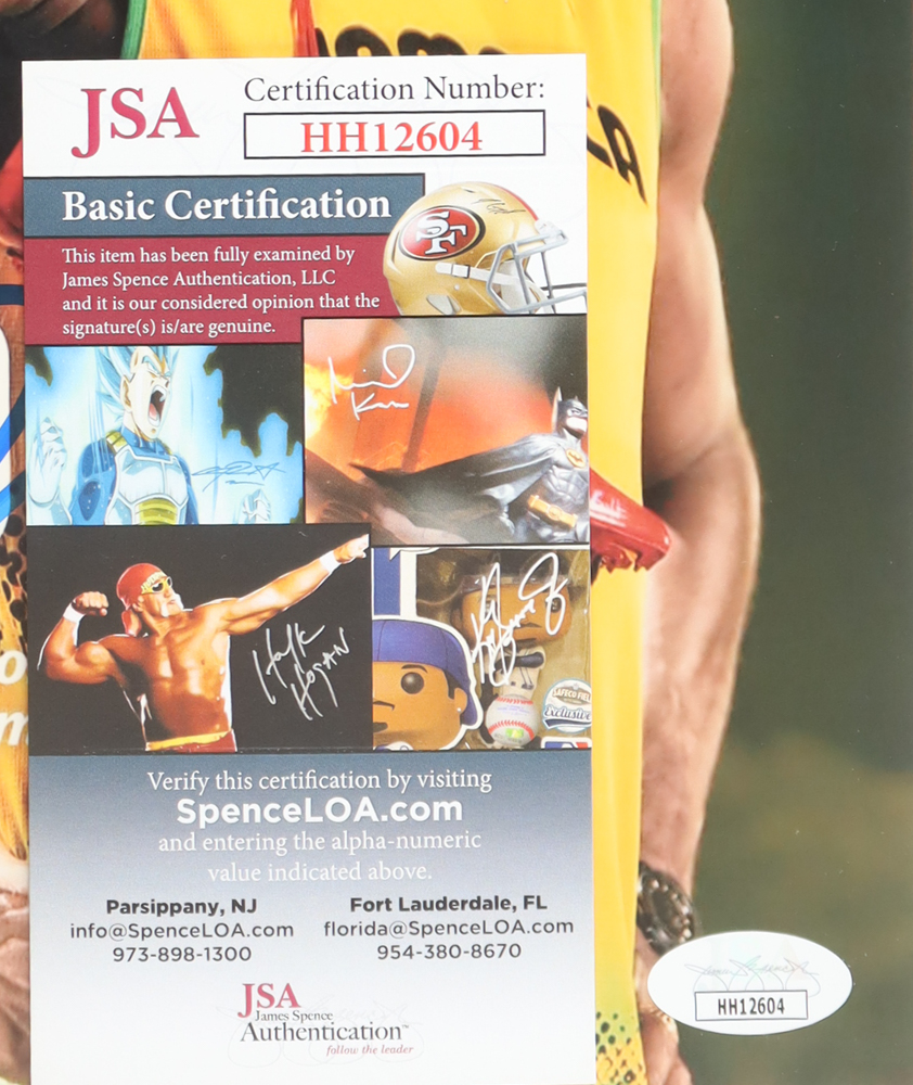 Usain Bolt Signed 8x10 Photo (JSA) at PristineAuction.com Usain Bolt Signed 8x10 Photo (JSA) at PristineAuction.com