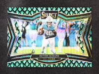 De'Von Achane 2024 Select Prizm Dragon Scale #432 #28/70 at PristineAuction.com