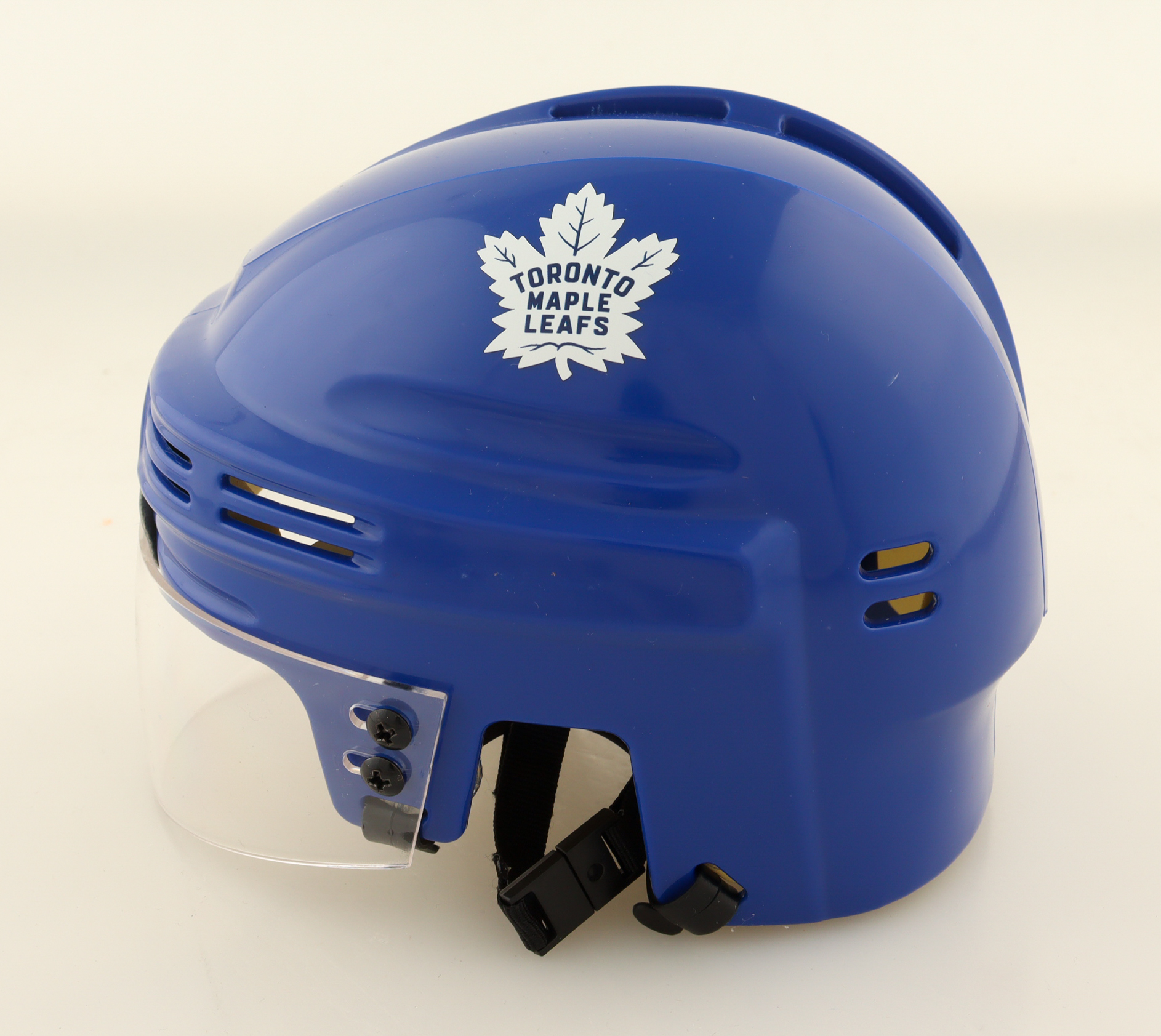 Wendel Clark Signed Maple Leafs Mini Helmet (JSA) at PristineAuction.com Wendel Clark Signed Maple Leafs Mini Helmet (JSA) at PristineAuction.com