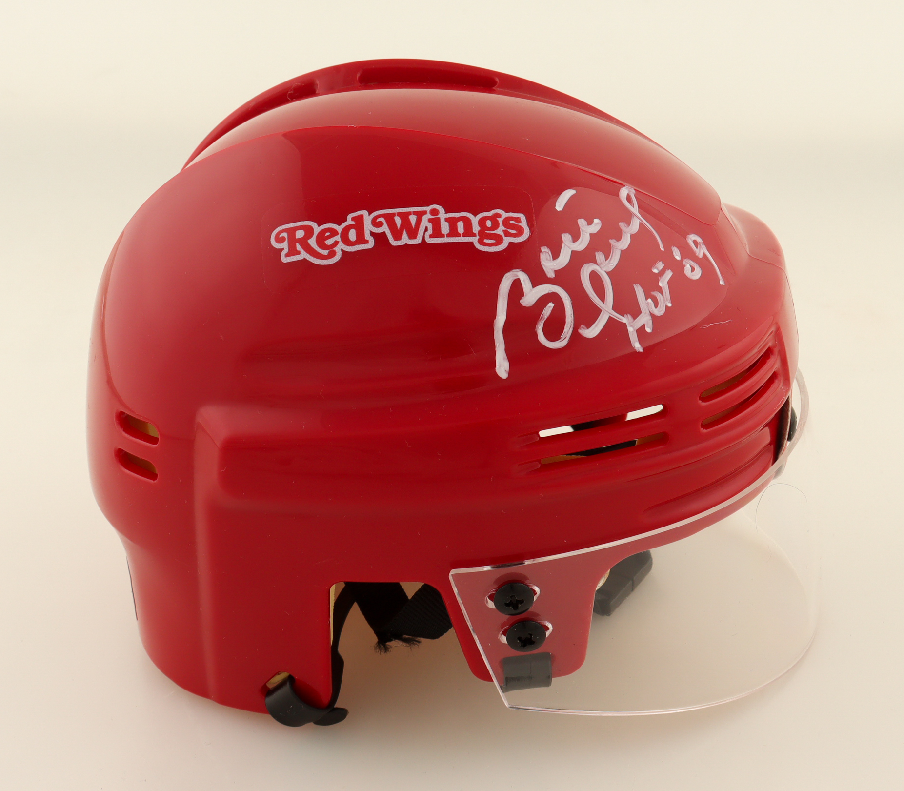 Brett Hull Signed Red Wings Mini Helmet Inscribed "HOF '09" (JSA) at PristineAuction.com Brett Hull Signed Red Wings Mini Helmet Inscribed "HOF '09" (JSA) at PristineAuction.com