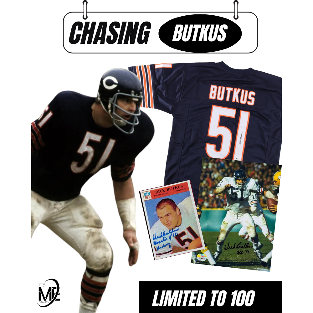 Chasing Dick Butkus Mystery Box at PristineAuction.com