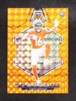 Troy Franklin 2024 Panini Mosaic Mosaic Orange #378 RC #53/199 at PristineAuction.com