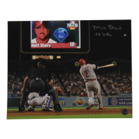 Matt Stairs Signed Phillies 11x14 Photo Inscribed "08 WSC" (UTR) at PristineAuction.com