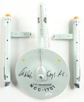 William Shatner Signed "Star Trek Enterprise" 18 inch Die-Cast Ship Inscribed "Capt. Kirk" (JSA) at PristineAuction.com