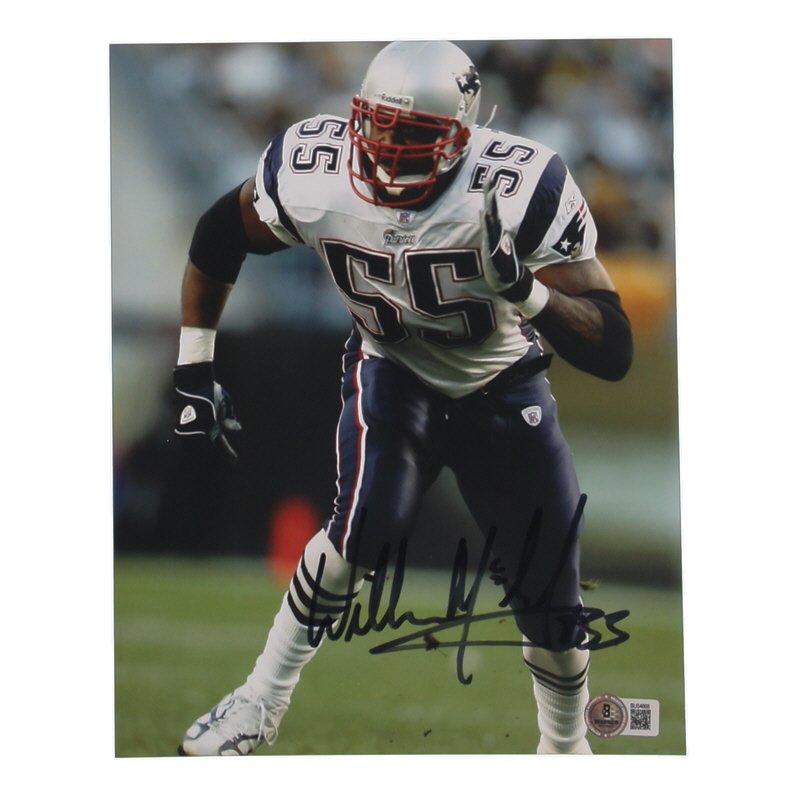 Willie McGinest Signed Patriots 8x10 Photo (Beckett) at PristineAuction.com Willie McGinest Signed Patriots 8x10 Photo (Beckett) at PristineAuction.com