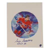 Serge Savard Signed Canadiens 11x14 Art Print Inscribed "HHOF 86" (UTR) at PristineAuction.com