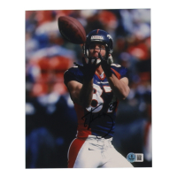 Ed McCaffrey Signed Broncos 8x10 Photo (Beckett) at PristineAuction.com
