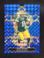 Josh Jacobs 2024 Panini Mosaic Mosaic Blue #79 #82/99 at PristineAuction.com