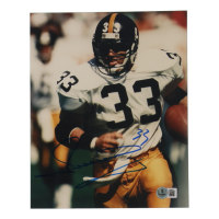 Merril Hoge Signed Steelers 8x10 Photo (Beckett) at PristineAuction.com