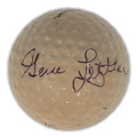 Gene Littler Signed Golf Ball (JSA) at PristineAuction.com Gene Littler Signed Golf Ball (JSA) at PristineAuction.com