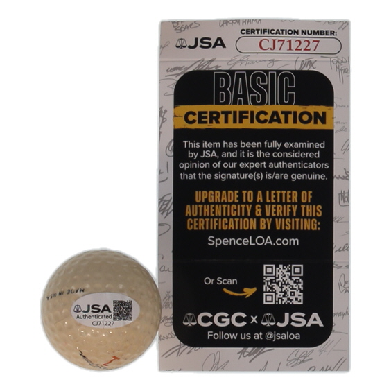 Gene Littler Signed Golf Ball (JSA) at PristineAuction.com Gene Littler Signed Golf Ball (JSA) at PristineAuction.com