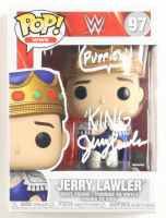 Jerry Lawler Signed WWE #97 Funko Pop! Vinyl Figure Inscribed "King" & "Puppies!" (Authentic Ink) at PristineAuction.com