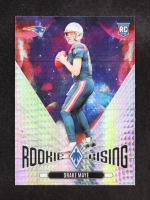 Drake Maye 2024 Panini Phoenix Rookie Rising Hyper #44 RC at PristineAuction.com